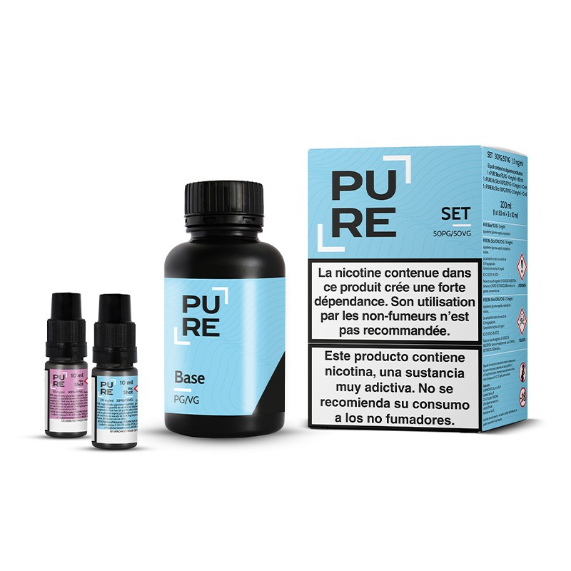 Pack 200ml Base 50/50 - PURE